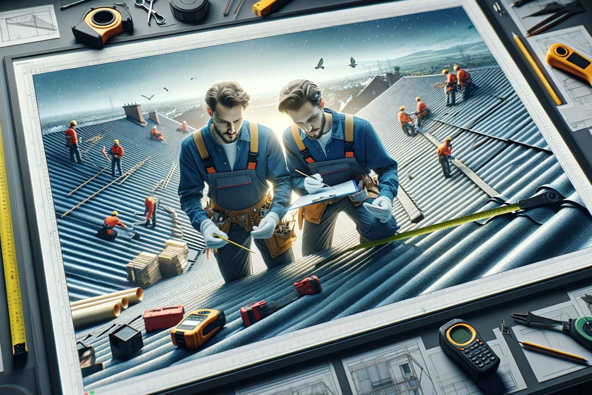 Verifica e/o ispezione delle opere di copertura di strutture edilizie